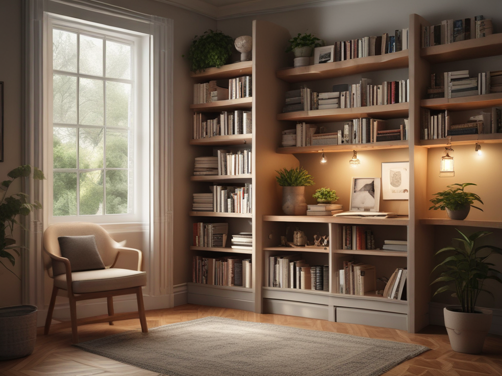 Уголковая книжная полка своими руками: пошаговый п